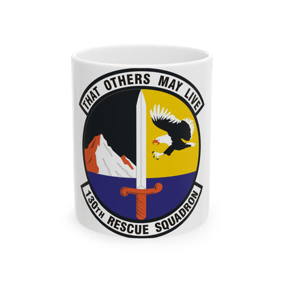 130th Rescue Squadron (U.S. Air Force) White Coffee Mug-11oz-The Sticker Space