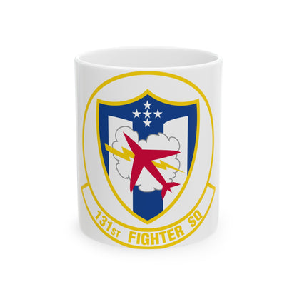 131 Fighter Squadron (U.S. Air Force) White Coffee Mug-11oz-The Sticker Space