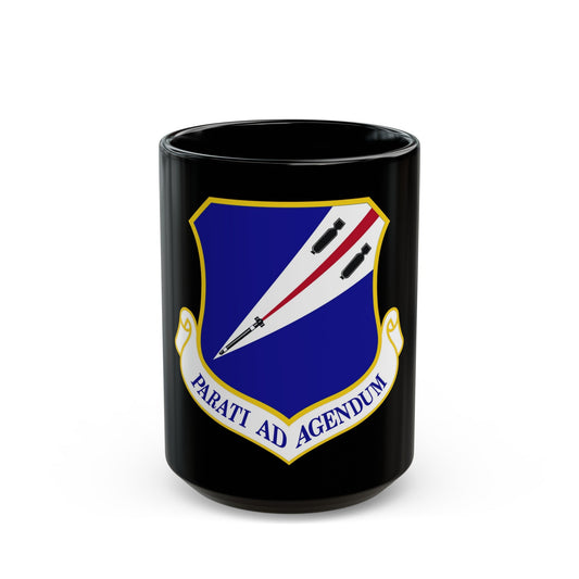 131st Bomb Wing Missouri Air National Guard (U.S. Air Force) Black Coffee Mug-15oz-The Sticker Space