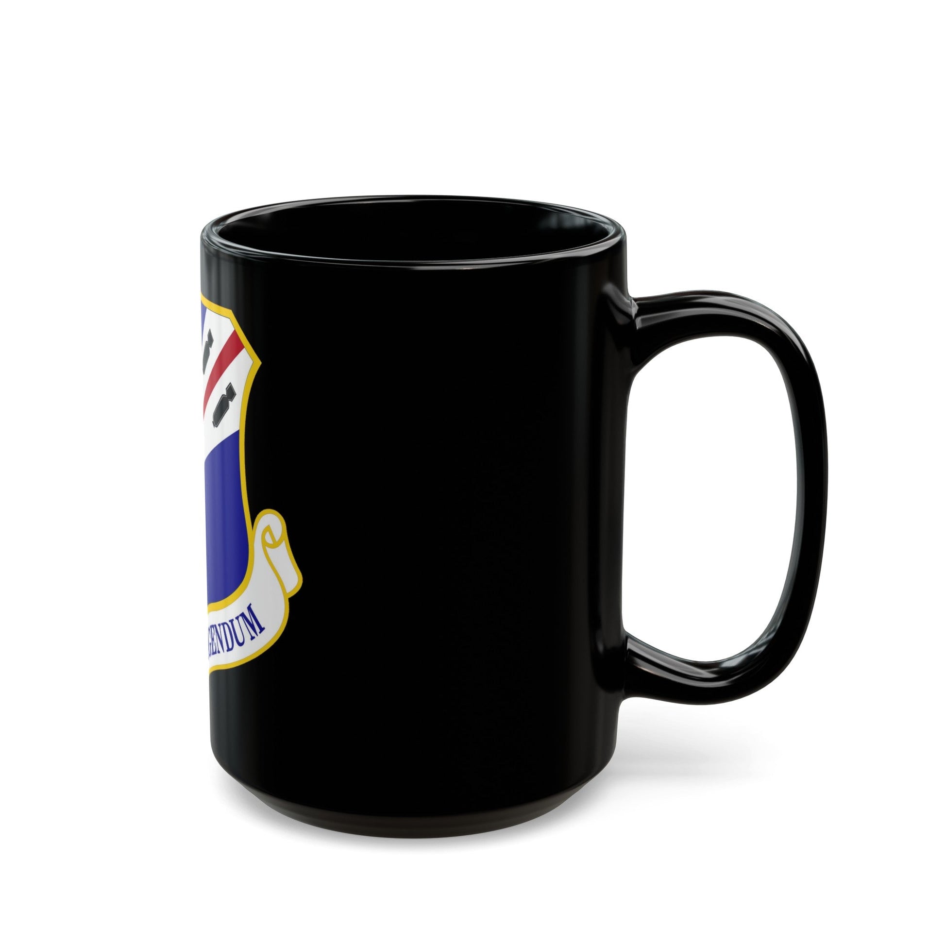 131st Bomb Wing Missouri Air National Guard (U.S. Air Force) Black Coffee Mug-The Sticker Space