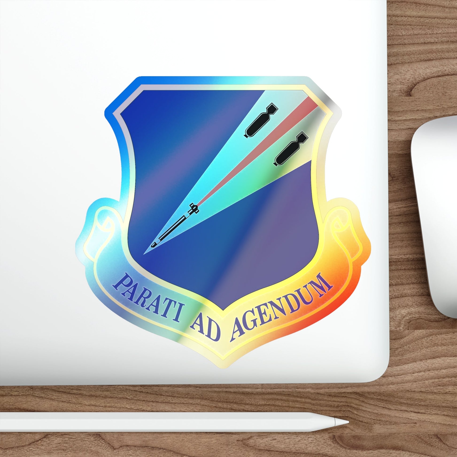 131st Fighter Wing (U.S. Air Force) Holographic STICKER Die-Cut Vinyl Decal-The Sticker Space