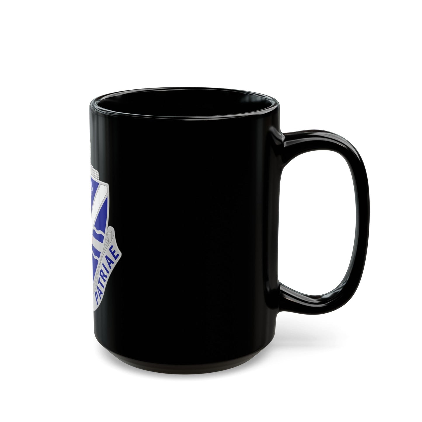 131st Infantry Regiment (U.S. Army) Black Coffee Mug-The Sticker Space