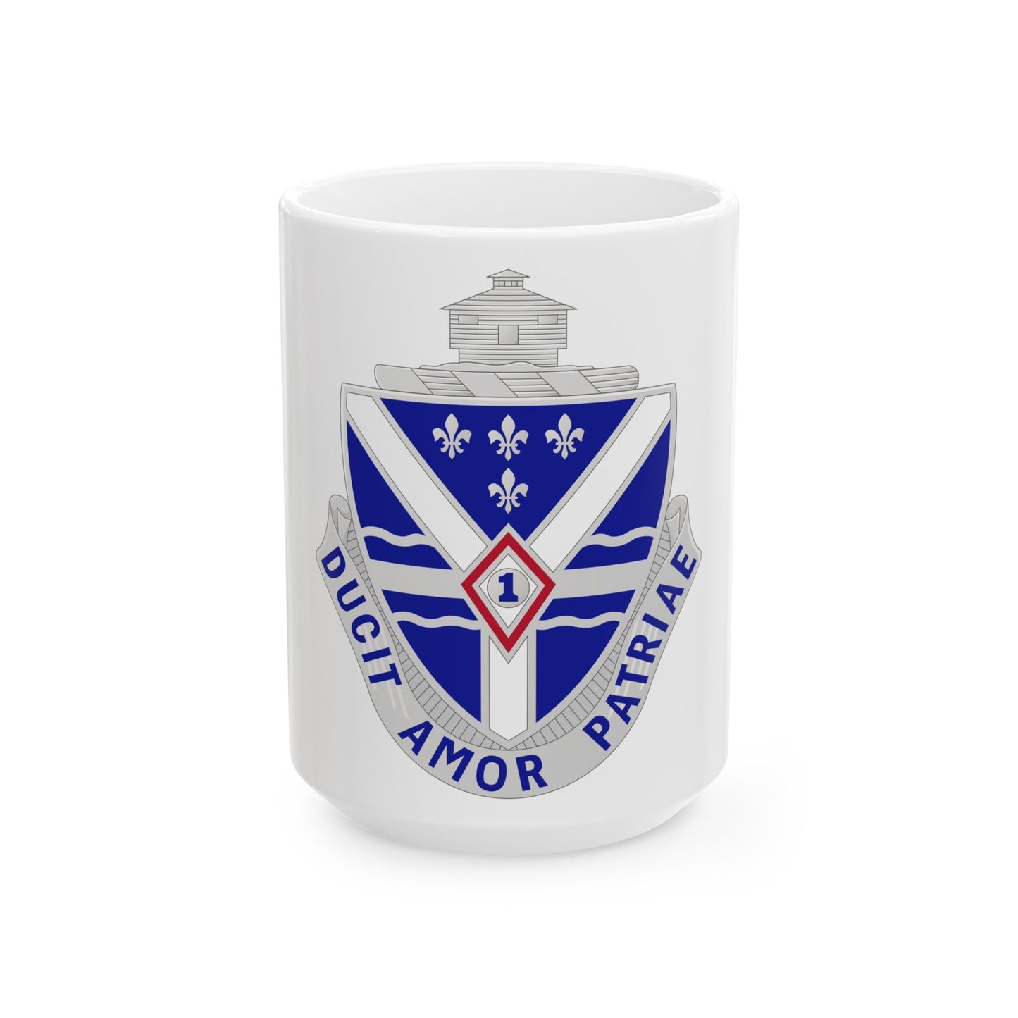131st Infantry Regiment (U.S. Army) White Coffee Mug-15oz-The Sticker Space