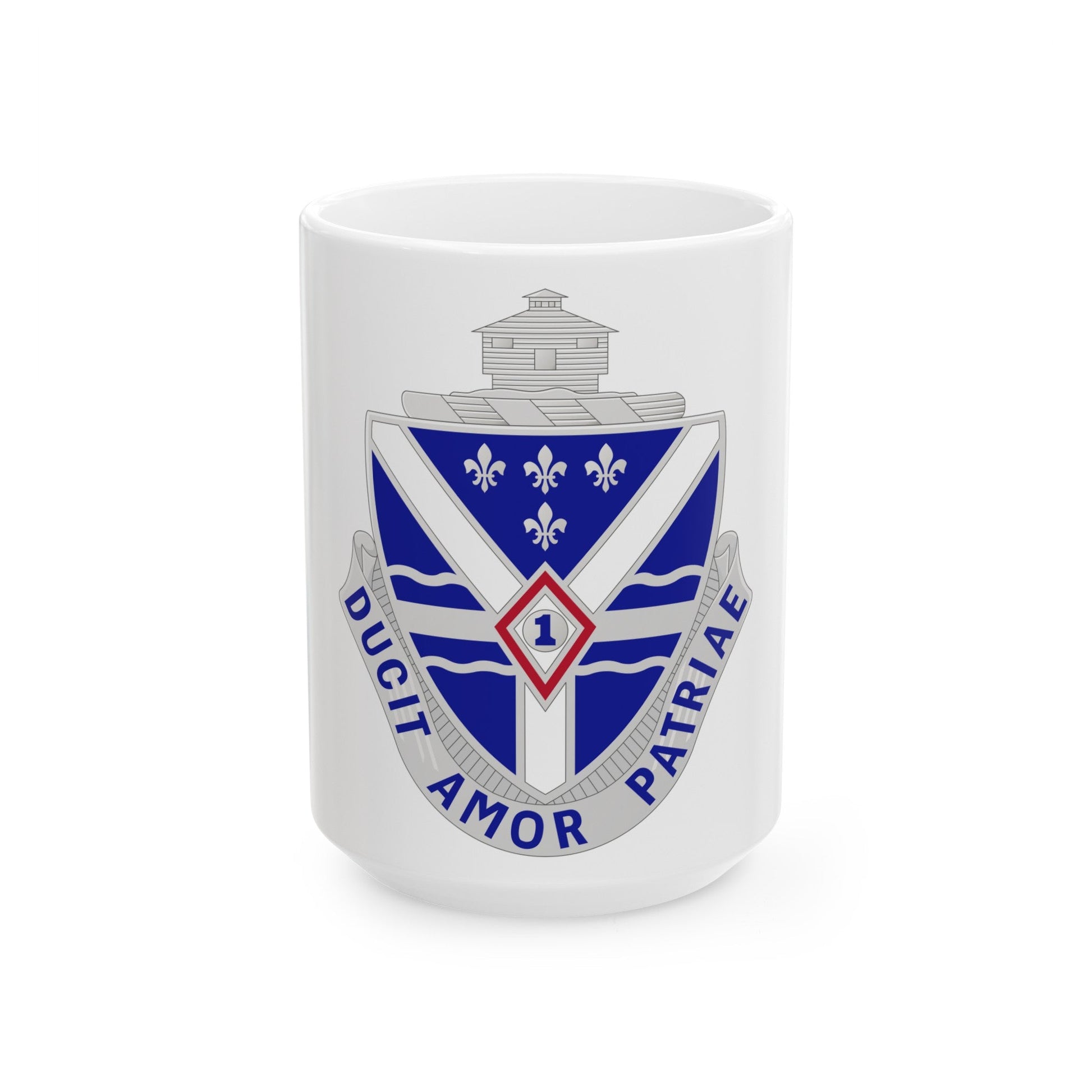131st Infantry Regiment (U.S. Army) White Coffee Mug-15oz-The Sticker Space