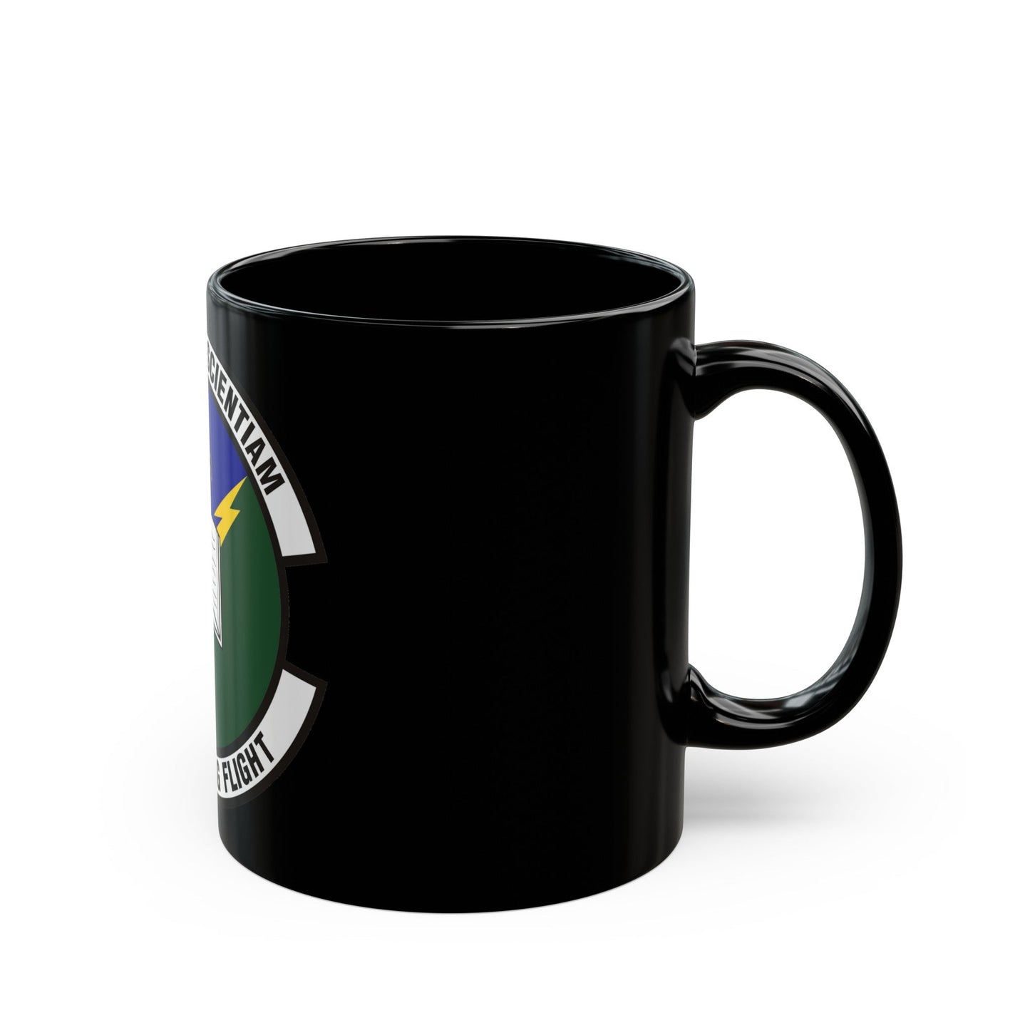 131st Training Flight (U.S. Air Force) Black Coffee Mug-The Sticker Space