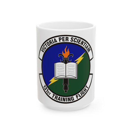131st Training Flight (U.S. Air Force) White Coffee Mug