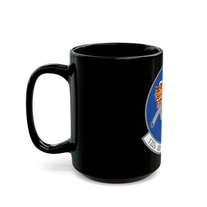 132 Air Refueling Squadron (U.S. Air Force) Black Coffee Mug-The Sticker Space