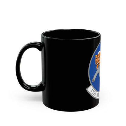 132 Air Refueling Squadron (U.S. Air Force) Black Coffee Mug-The Sticker Space