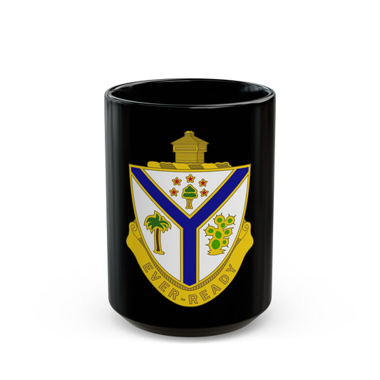 132nd Infantry Regiment (U.S. Army) Black Coffee Mug