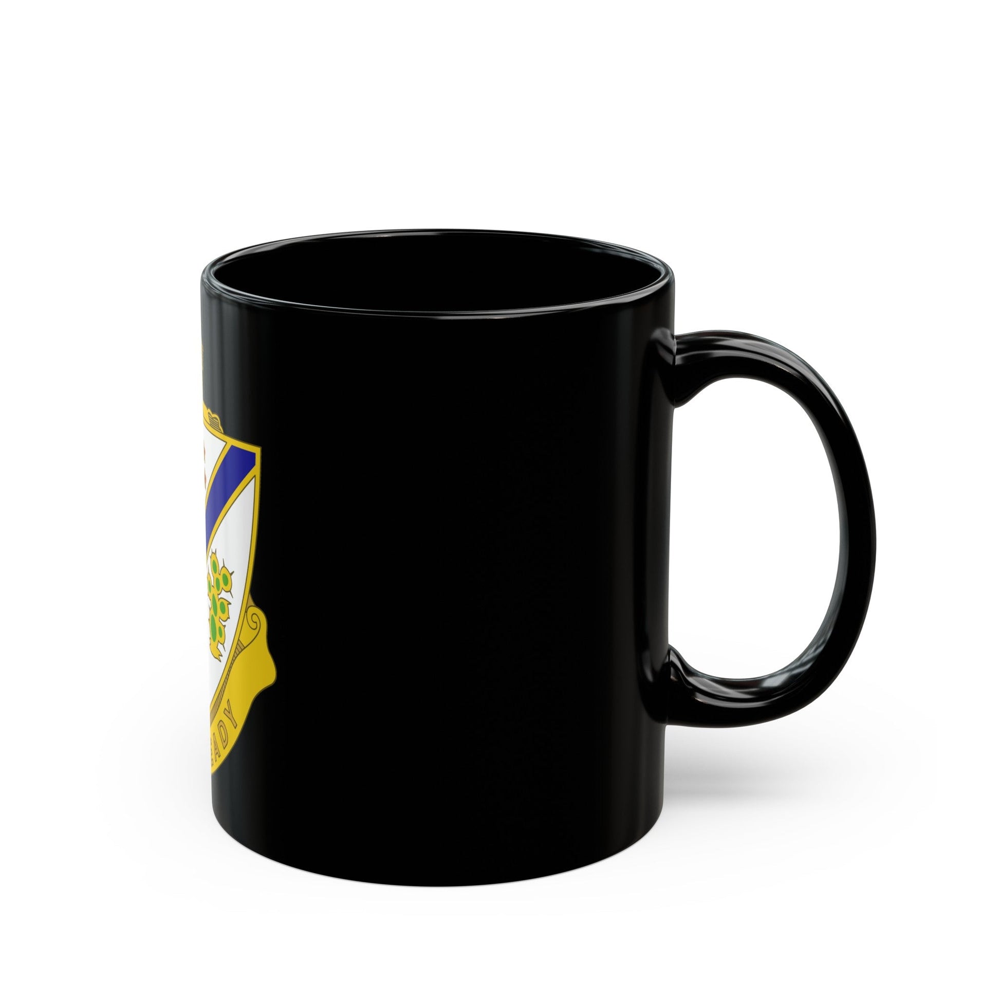 132nd Infantry Regiment (U.S. Army) Black Coffee Mug-The Sticker Space