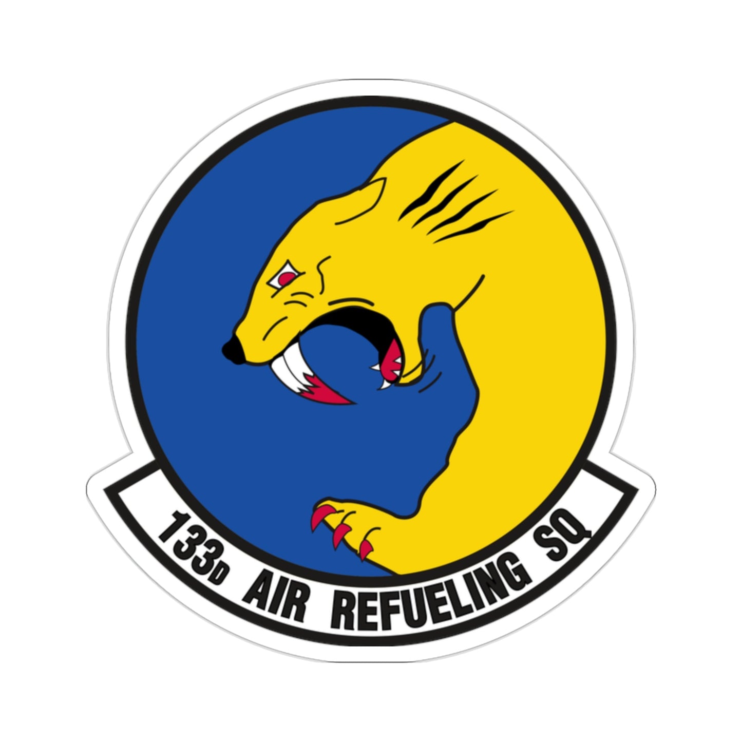 133 Air Refueling Squadron (U.S. Air Force) STICKER Vinyl Die-Cut Decal-2 Inch-The Sticker Space