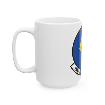 133 Air Refueling Squadron (U.S. Air Force) White Coffee Mug-The Sticker Space
