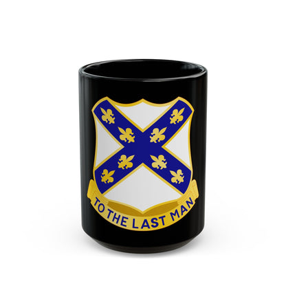 133rd Engineer Battalion (U.S. Army) Black Coffee Mug-15oz-The Sticker Space
