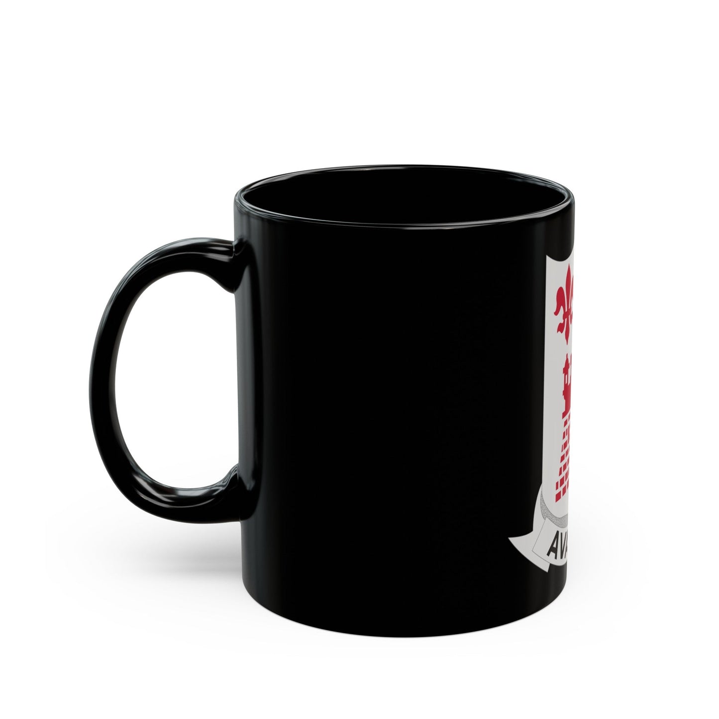 133rd Infantry Regiment (U.S. Army) Black Coffee Mug-The Sticker Space