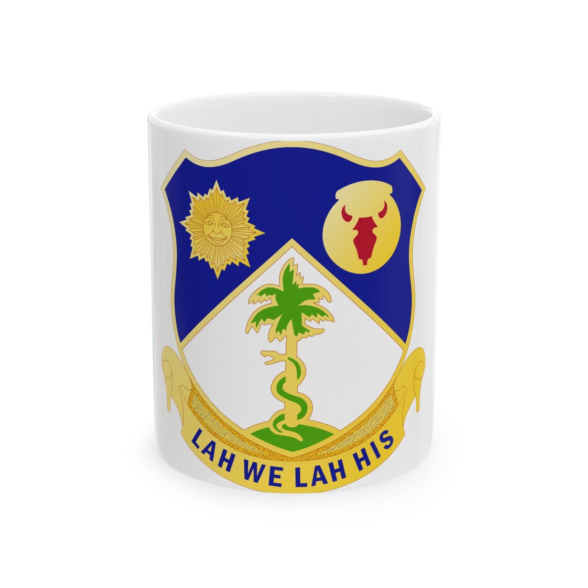 134 Cavalry Regiment (U.S. Army) White Coffee Mug-11oz-The Sticker Space