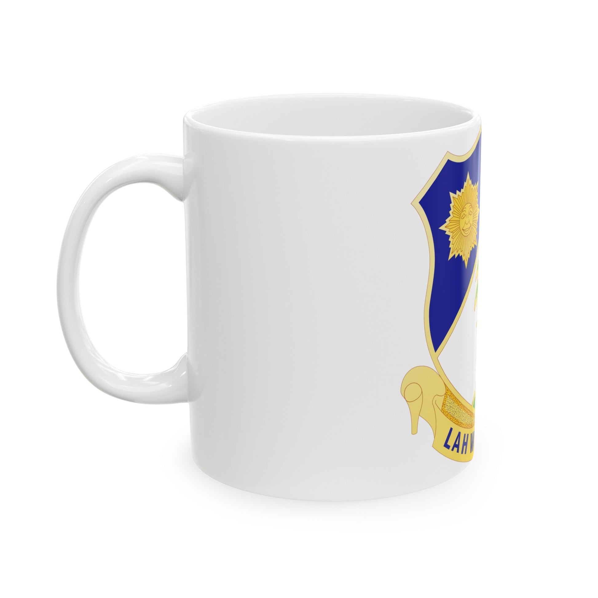 134 Cavalry Regiment (U.S. Army) White Coffee Mug-The Sticker Space