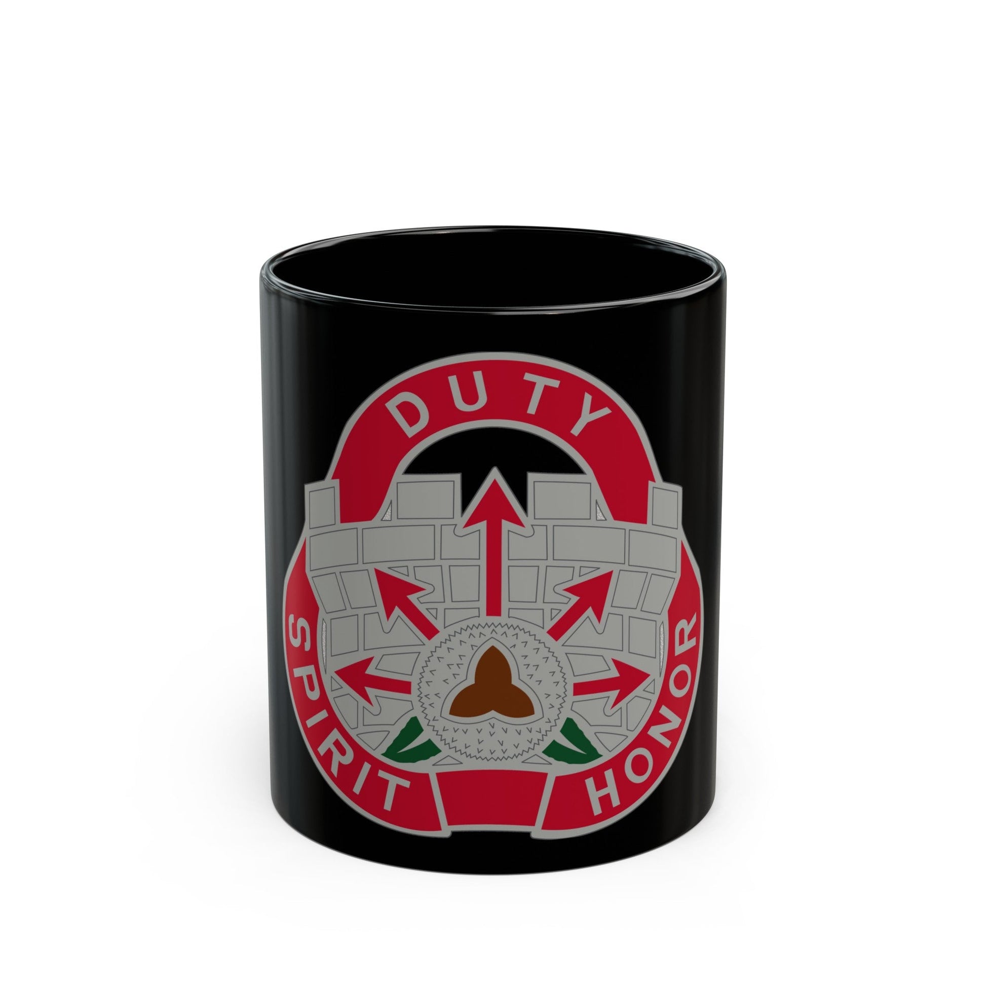 134 Engineer Group (U.S. Army) Black Coffee Mug-11oz-The Sticker Space