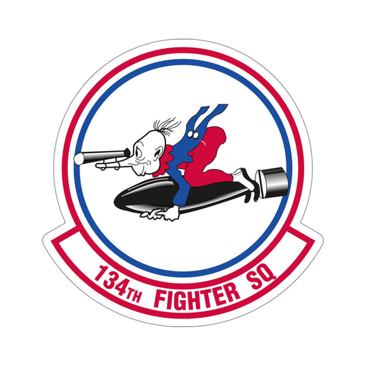 134 Fighter Squadron (U.S. Air Force) STICKER Vinyl Die-Cut Decal-6 Inch-The Sticker Space