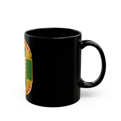135 Evacuation Hospital (U.S. Army) Black Coffee Mug-The Sticker Space