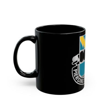 135 Military Intelligence Battalion (U.S. Army) Black Coffee Mug-The Sticker Space