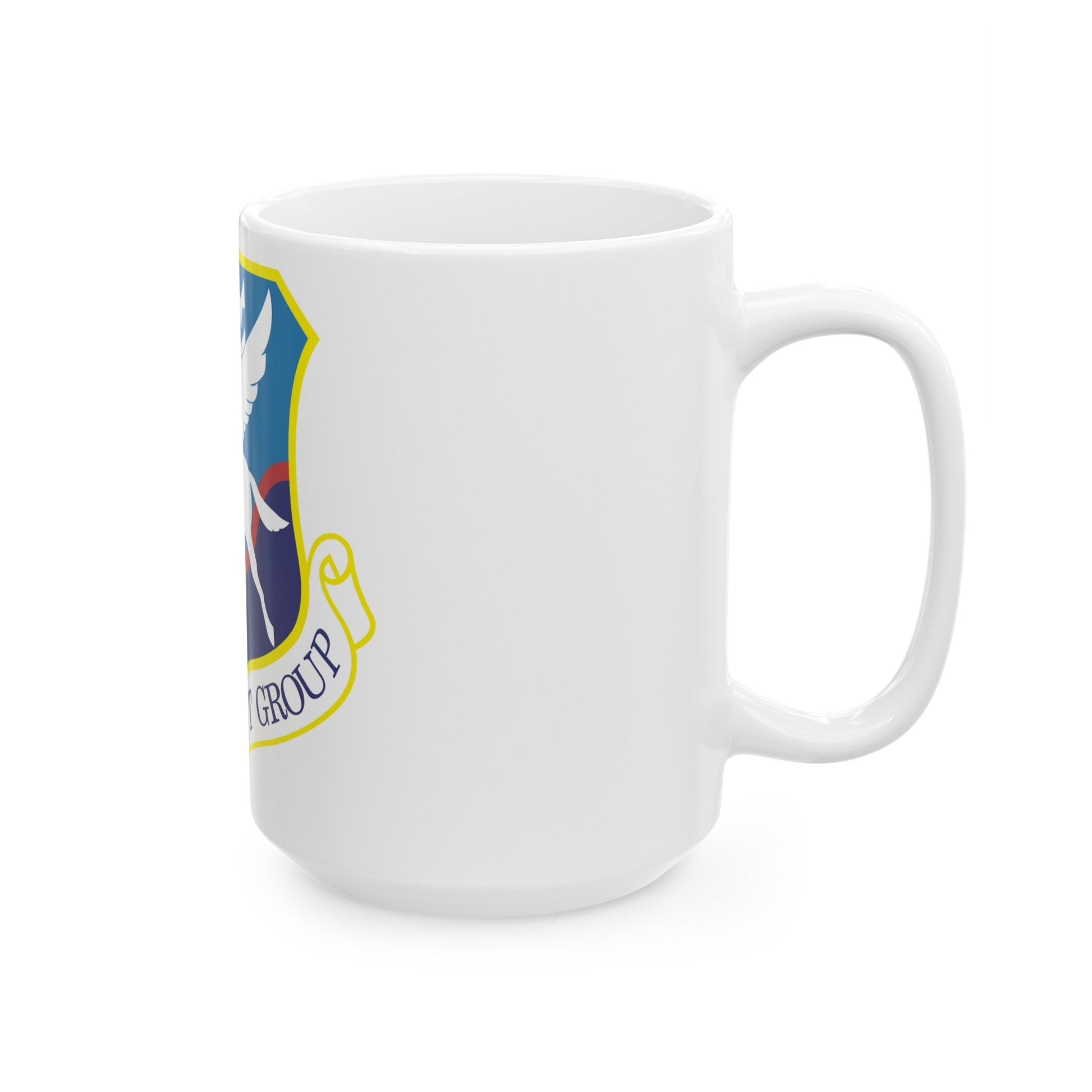 135th Airlift Group (U.S. Air Force) White Coffee Mug-The Sticker Space