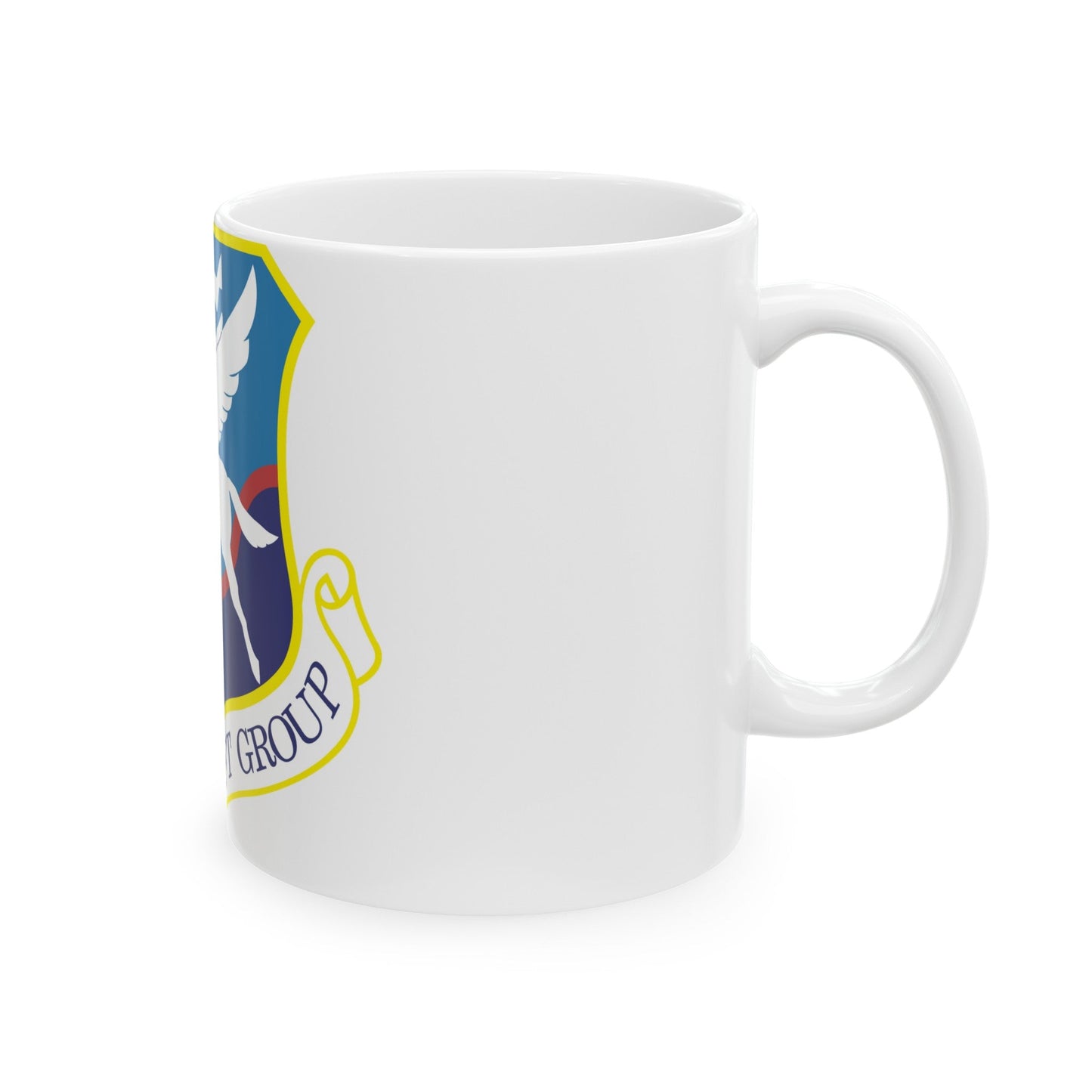 135th Airlift Group (U.S. Air Force) White Coffee Mug-The Sticker Space
