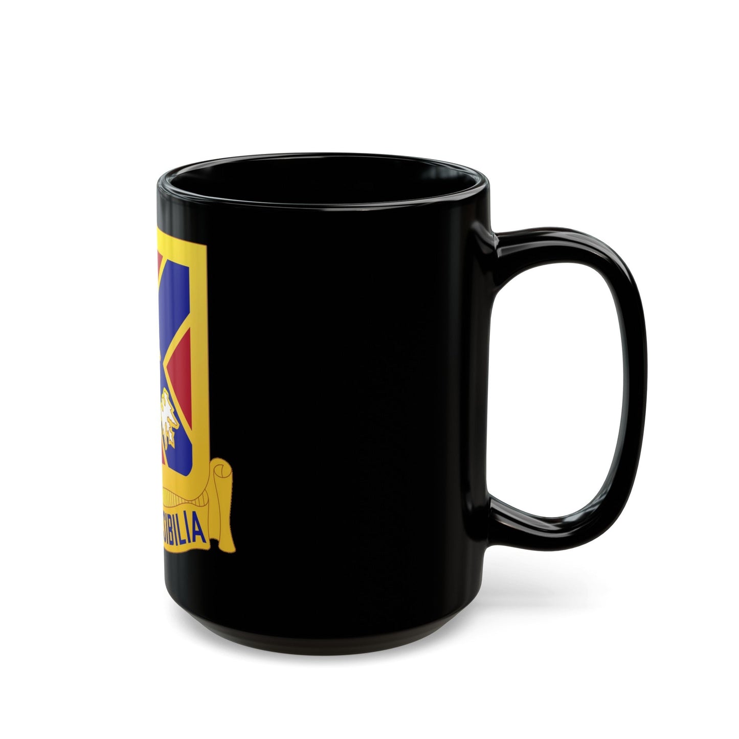 135th Artillery Regiment (U.S. Army) Black Coffee Mug-The Sticker Space
