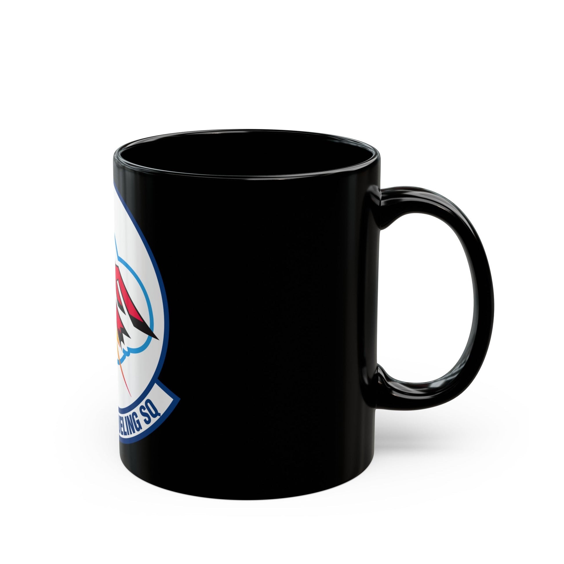 136 Air Refueling Squadron (U.S. Air Force) Black Coffee Mug-The Sticker Space
