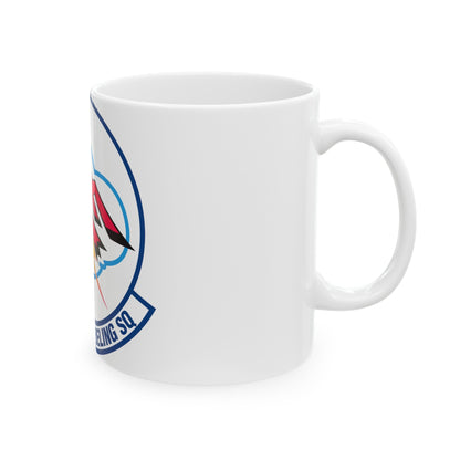 136 Air Refueling Squadron (U.S. Air Force) White Coffee Mug-The Sticker Space