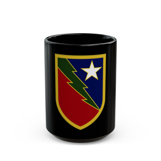 136 Maneuver Enhancement Brigade 3 (U.S. Army) Black Coffee Mug-15oz-The Sticker Space