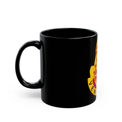 136 Maneuver Enhancement Brigade (U.S. Army) Black Coffee Mug-The Sticker Space