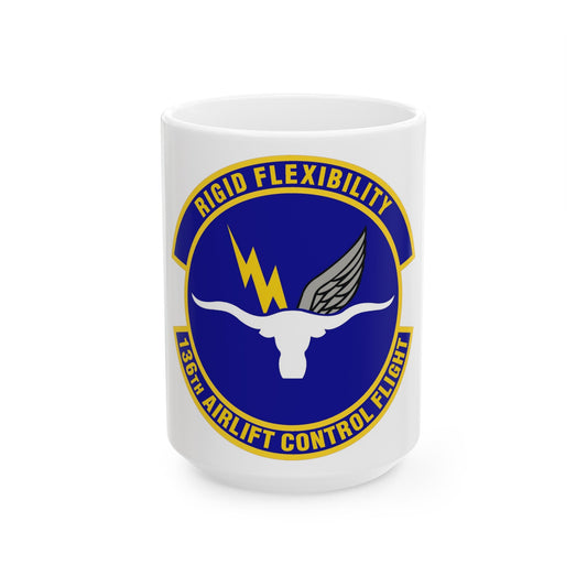 136th Airlift Control Flight (U.S. Air Force) White Coffee Mug-15oz-The Sticker Space
