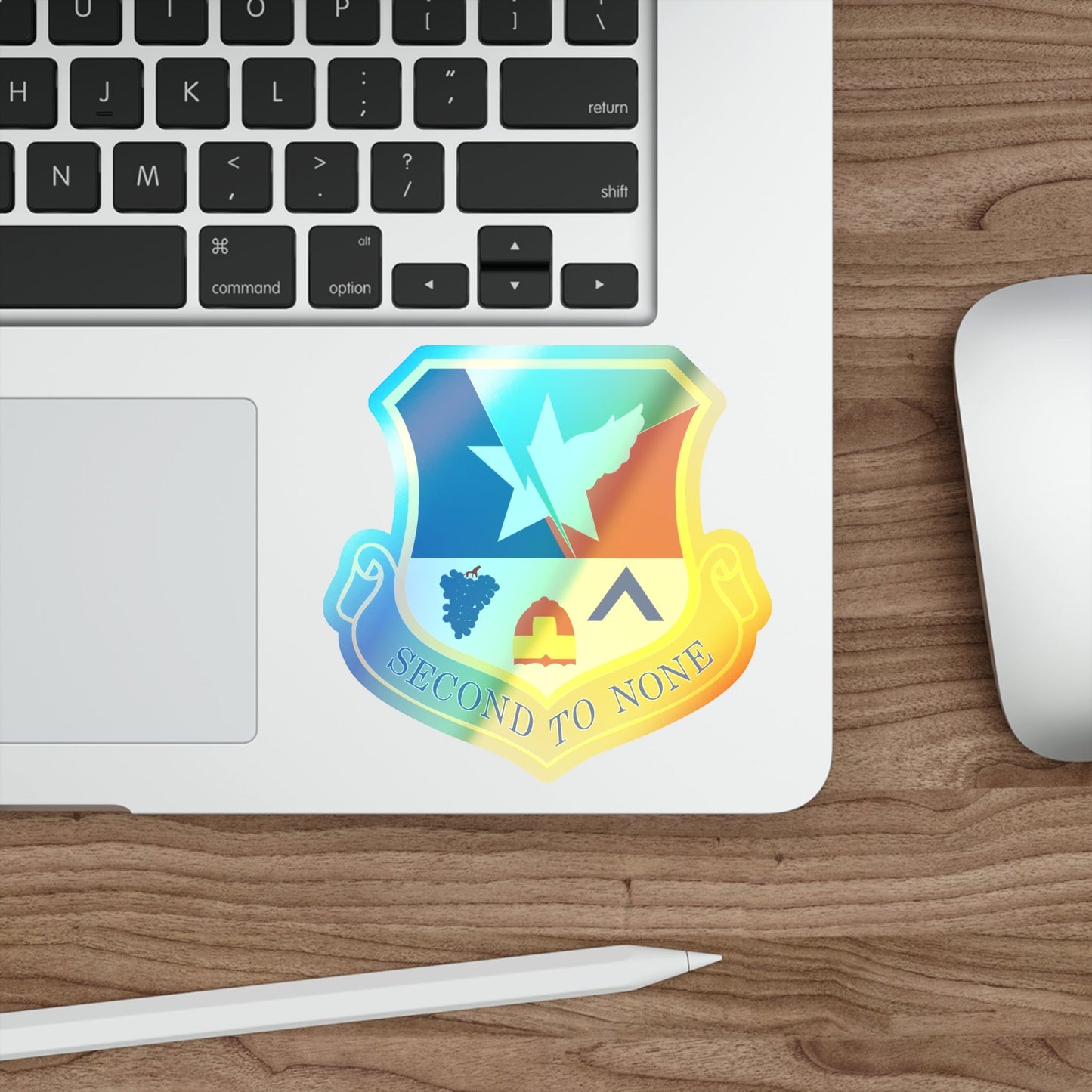 136th Airlift Wing (U.S. Air Force) Holographic STICKER Die-Cut Vinyl Decal-The Sticker Space