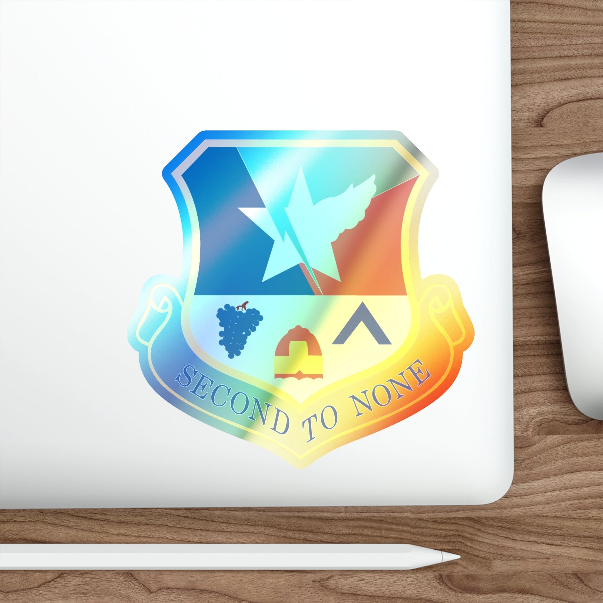 136th Airlift Wing (U.S. Air Force) Holographic STICKER Die-Cut Vinyl Decal-The Sticker Space
