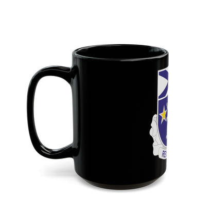 136th Infantry Regiment (U.S. Army) Black Coffee Mug-The Sticker Space