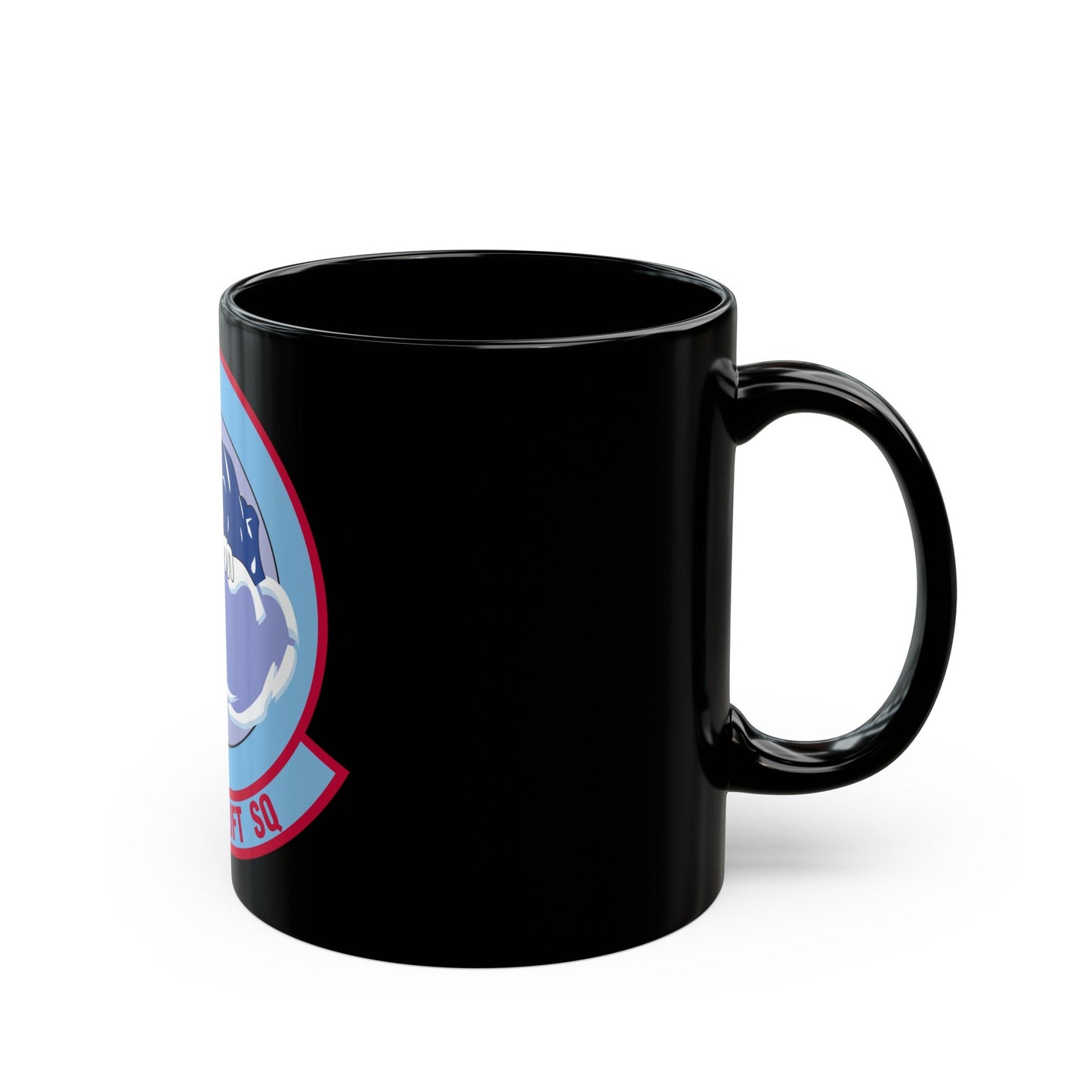 137 Airlift Squadron (U.S. Air Force) Black Coffee Mug-The Sticker Space