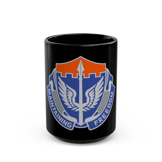 137 Aviation Regiment (U.S. Army) Black Coffee Mug-15oz-The Sticker Space