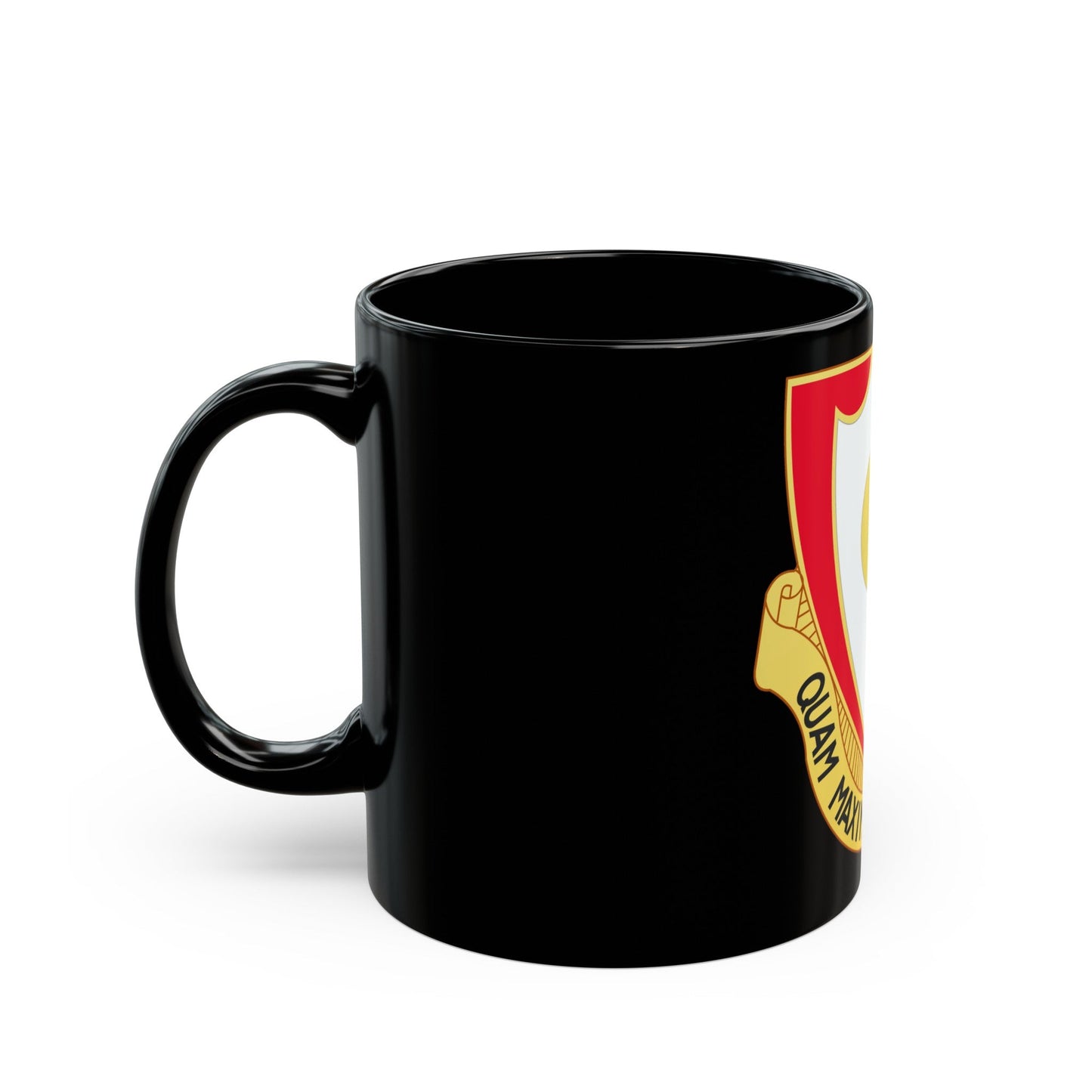 137 Engineer Battalion (U.S. Army) Black Coffee Mug-The Sticker Space