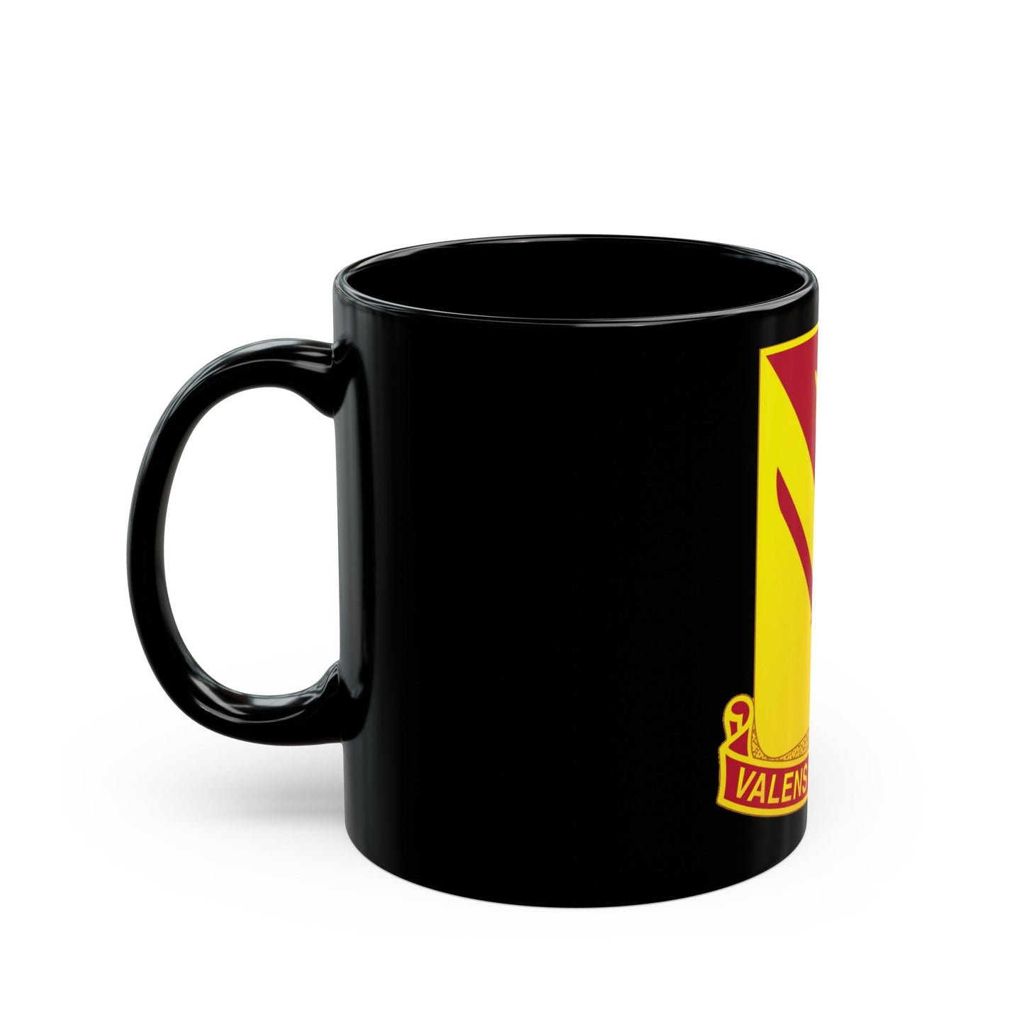 137th Artillery Regiment (U.S. Army) Black Coffee Mug-The Sticker Space