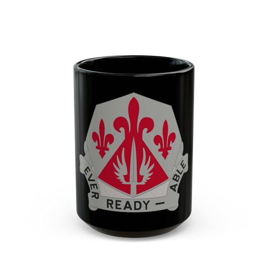 138 Engineer Group (U.S. Army) Black Coffee Mug-15oz-The Sticker Space