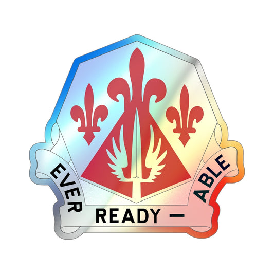 138 Engineer Group (U.S. Army) Holographic STICKER Die-Cut Vinyl Decal-6 Inch-The Sticker Space