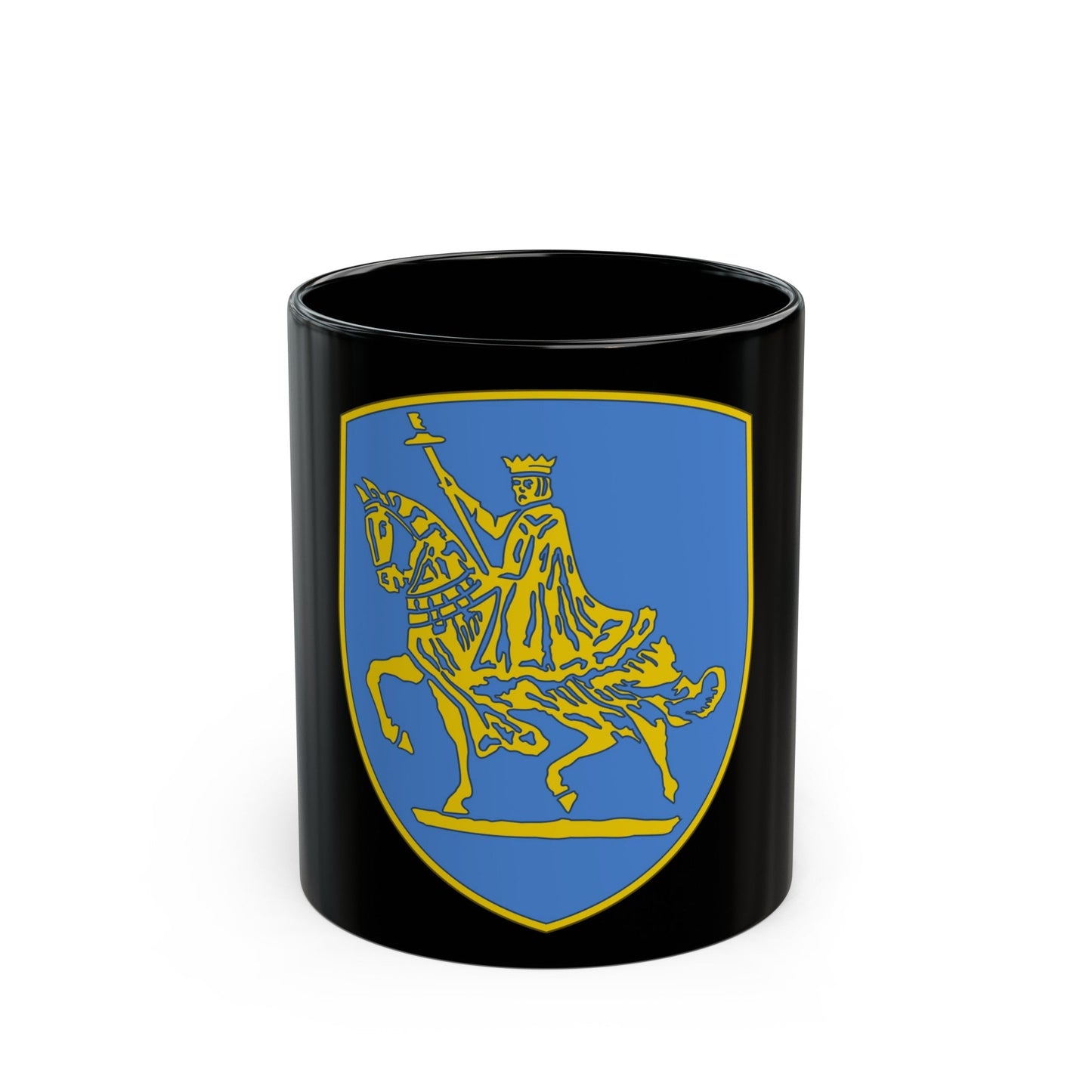 138th Infantry Regiment (U.S. Army) Black Coffee Mug-11oz-The Sticker Space