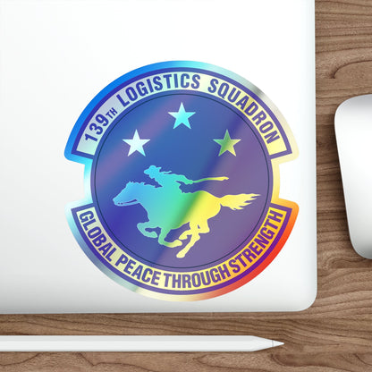 139th Logistics Squadron (U.S. Air Force) Holographic STICKER Die-Cut Vinyl Decal-The Sticker Space