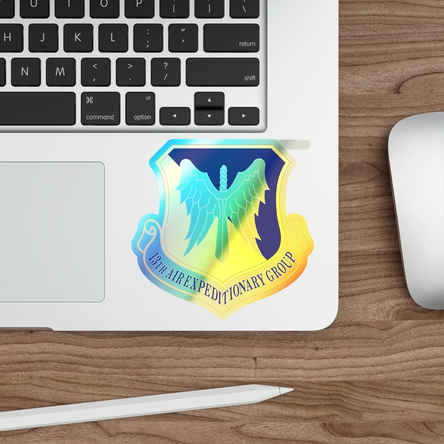 13th Air Expeditionary Group (U.S. Air Force) Holographic STICKER Die-Cut Vinyl Decal-The Sticker Space