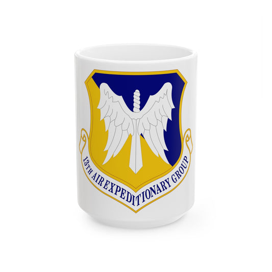 13th Air Expeditionary Group (U.S. Air Force) White Coffee Mug-15oz-The Sticker Space