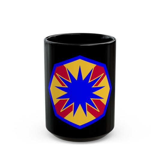13th Sustainment Command Expeditionary (U.S. Army) Black Coffee Mug-15oz-The Sticker Space