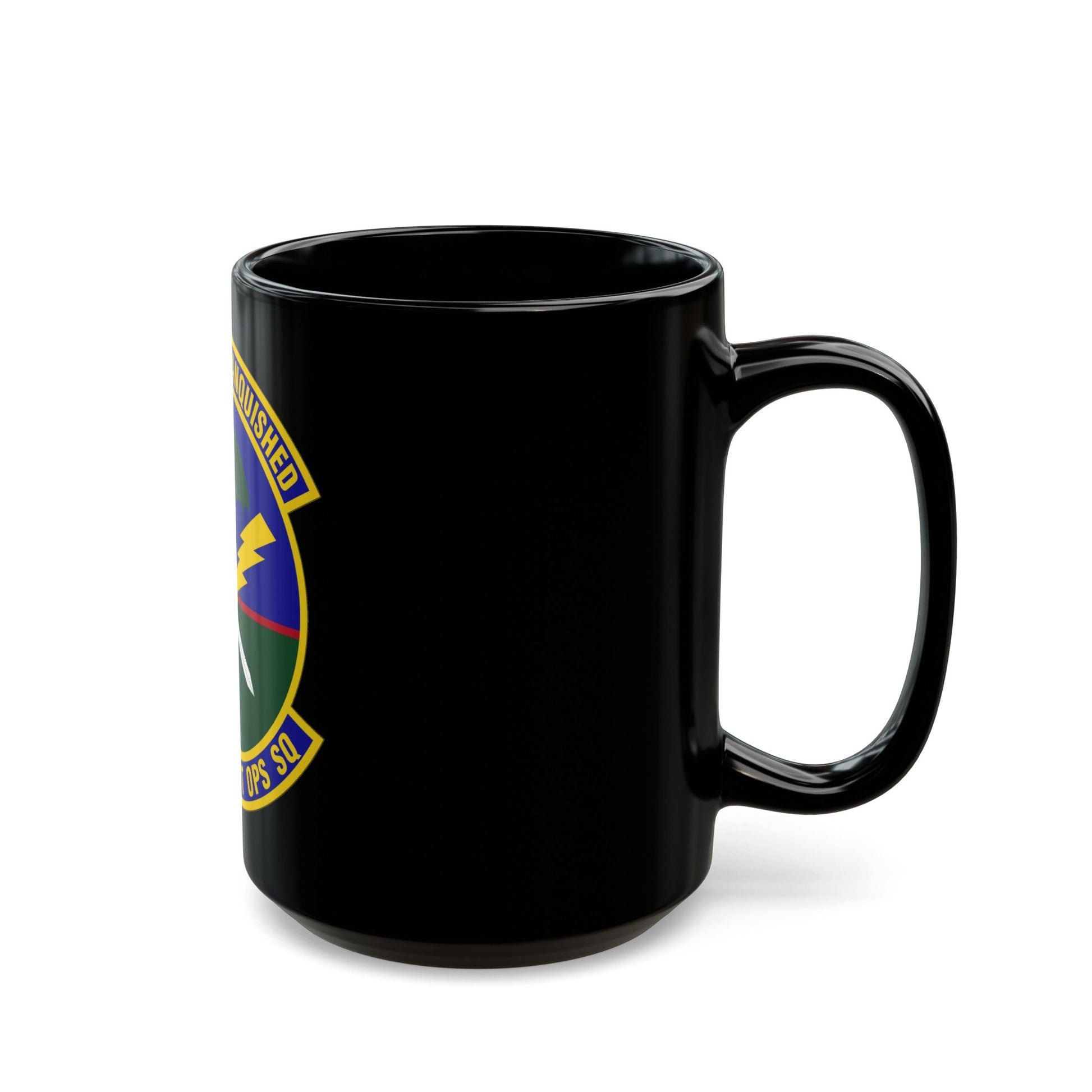 14 Air Support Operations Squadron ACC (U.S. Air Force) Black Coffee Mug-The Sticker Space
