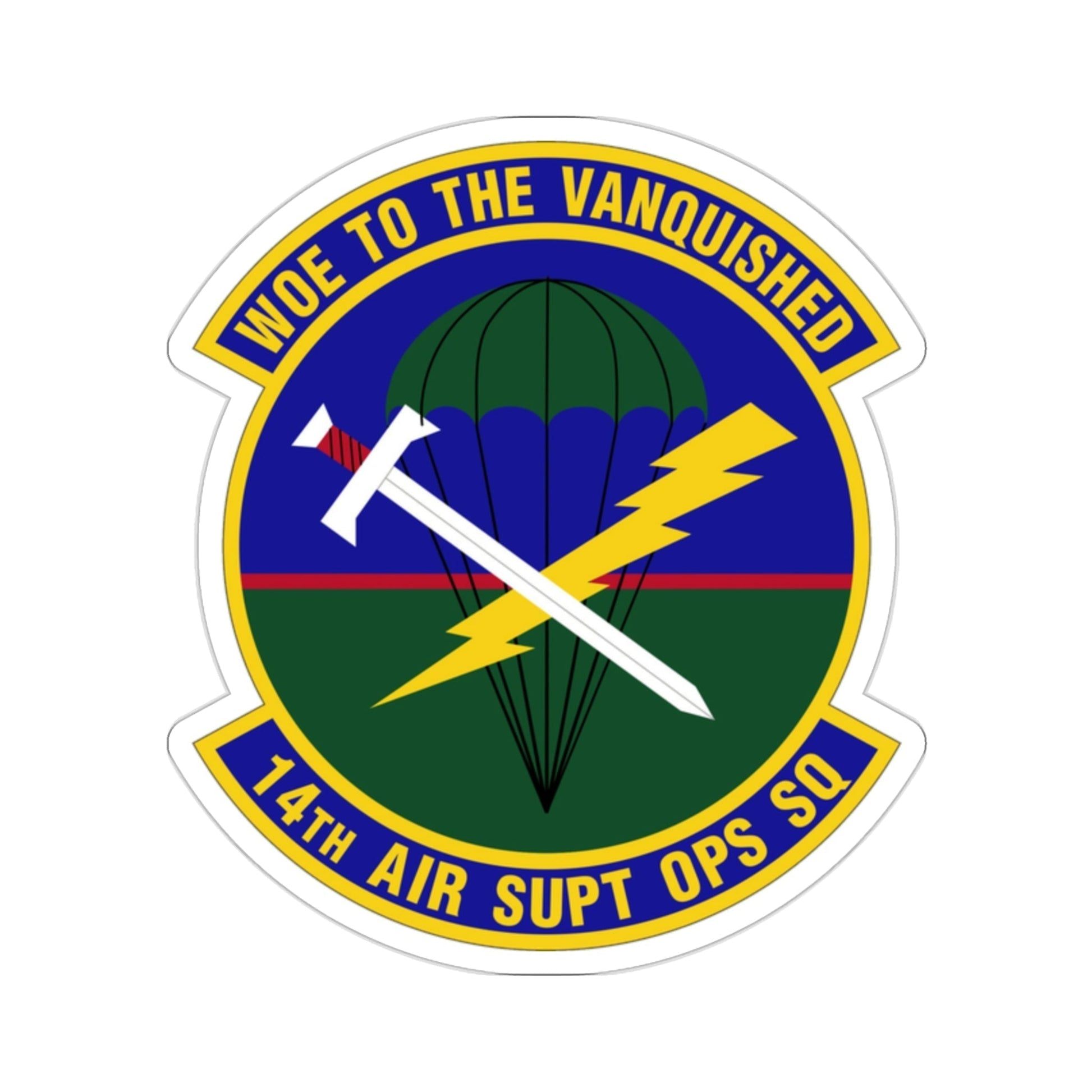 14 Air Support Operations Squadron ACC (U.S. Air Force) STICKER Vinyl Die-Cut Decal-2 Inch-The Sticker Space