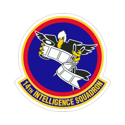 14 Intelligence Squadron AFRC (U.S. Air Force) STICKER Vinyl Die-Cut Decal-2 Inch-The Sticker Space