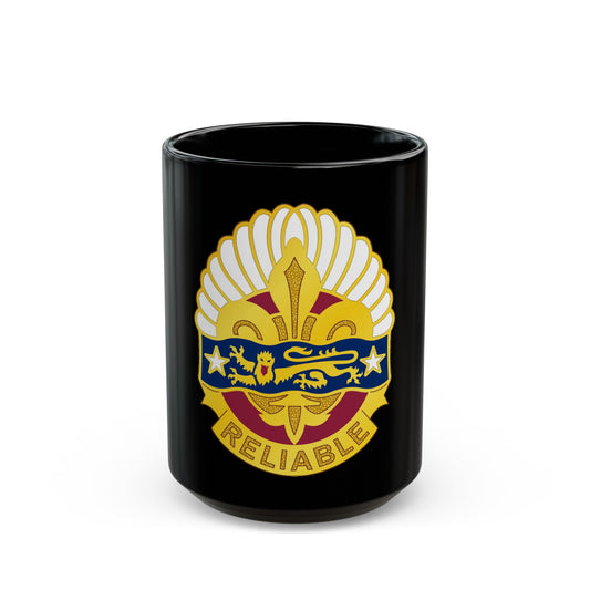 14 Transportation Battalion (U.S. Army) Black Coffee Mug-15oz-The Sticker Space